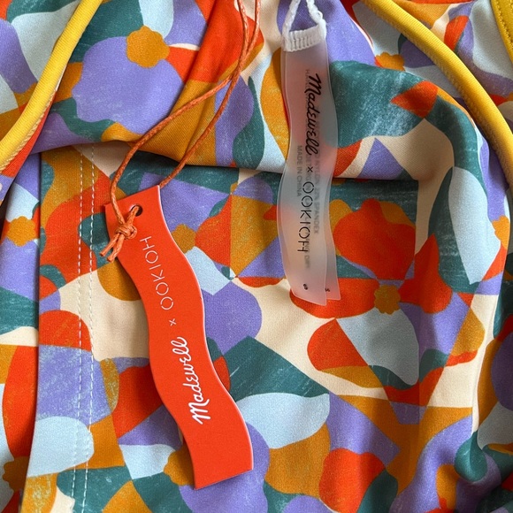 Madewell x OOKIOH Newport One-Piece Swimsuit in Floral Print - Picture 9 of 10